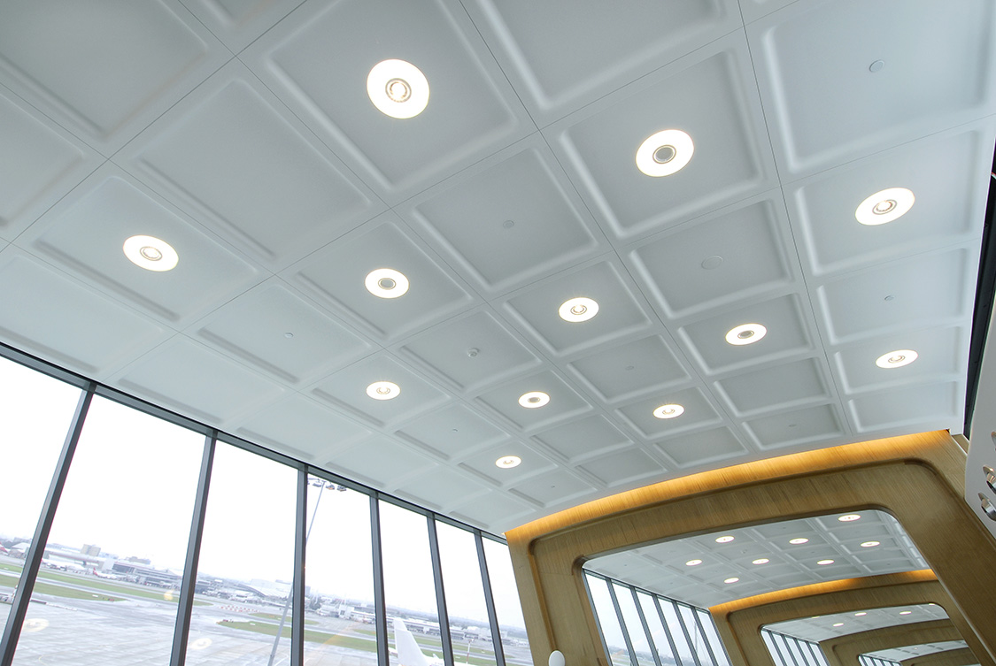 Qantas Lounge Ceiling Tiles